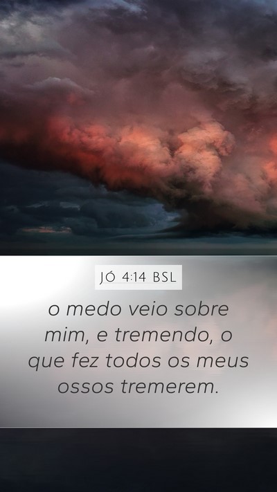 Jó 4:14 BSL Bible Verse Image