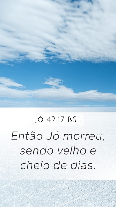 Jó 42:17 BSL Bible Verse Image