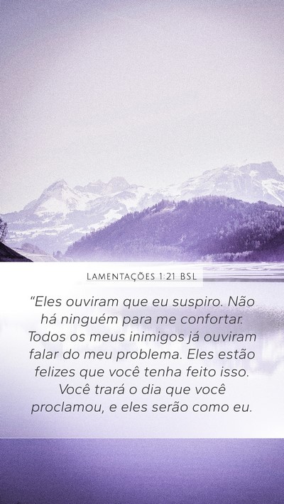 Lamentações 1:21 BSL Bible Verse Image