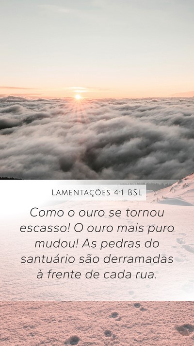 Lamentações 4:1 BSL Bible Verse Image