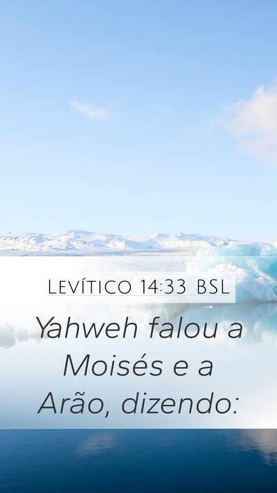Levítico 14:33 BSL Mobile Phone Wallpaper - Yahweh falou a Moisés e a Arão, - Mobile Bible Verse Wallpaper