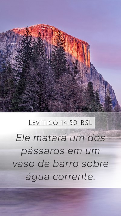 Levítico 14:50 BSL Bible Verse Image