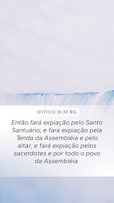 Levítico 16:33 BSL Bible Verse Image