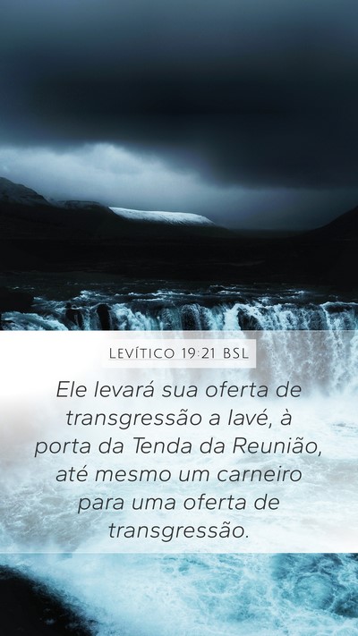 Levítico 19:21 BSL Bible Verse Image