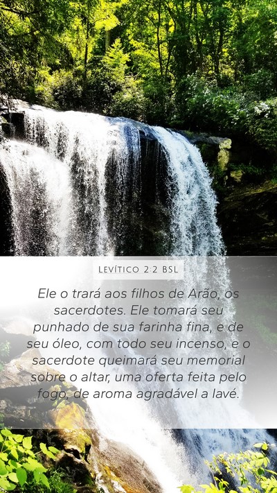Levítico 2:2 BSL Bible Verse Image
