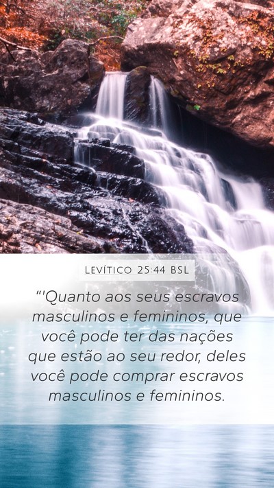 Levítico 25:44 BSL Bible Verse Image