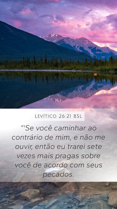 Levítico 26:21 BSL Bible Verse Image