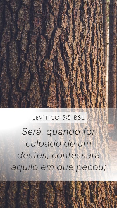 Levítico 5:5 BSL Bible Verse Image