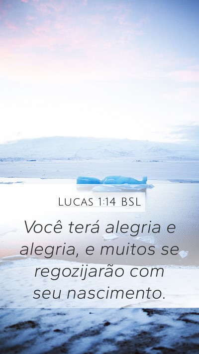 Lucas 1:14 BSL Bible Verse Image