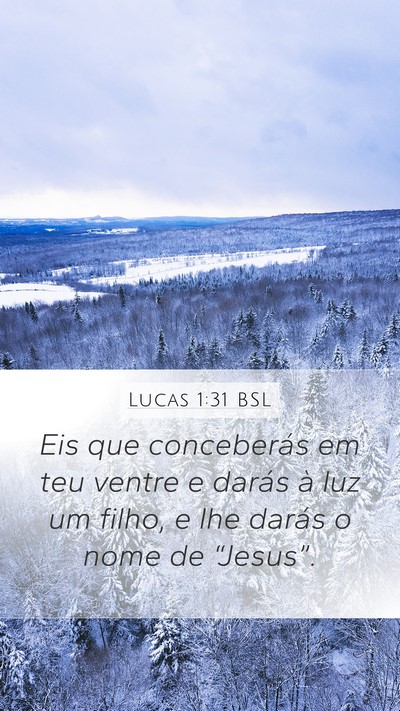 Lucas 1:31 BSL Bible Verse Image