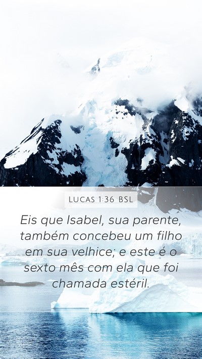 Lucas 1:36 BSL Bible Verse Image