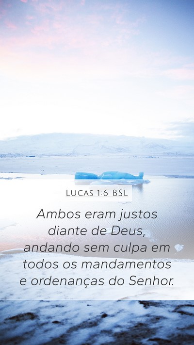 Lucas 1:6 BSL Bible Verse Image