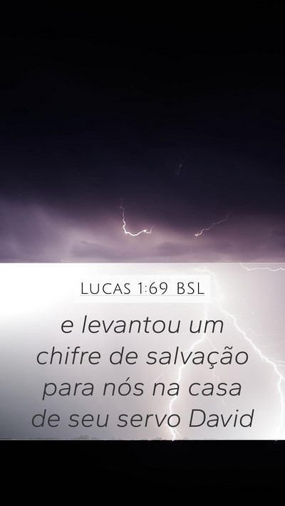 Lucas 1:69 BSL Bible Verse Image