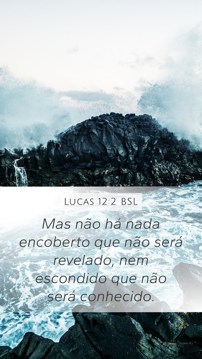 Lucas 12:2 BSL Bible Verse Image