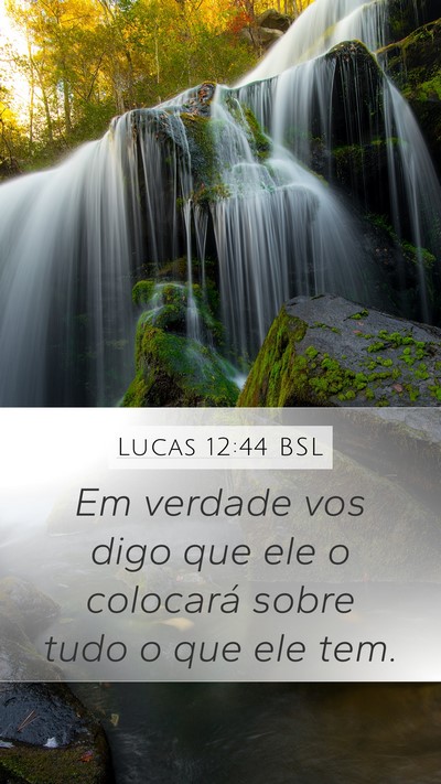 Lucas 12:44 BSL Bible Verse Image