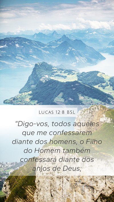 Lucas 12:8 BSL Bible Verse Image
