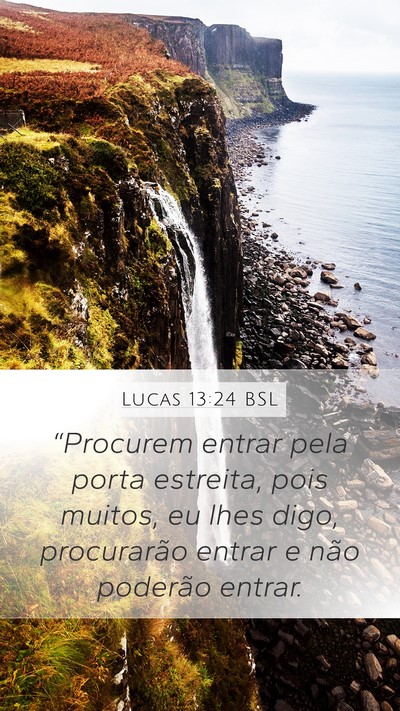 Lucas 13:24 BSL Bible Verse Image