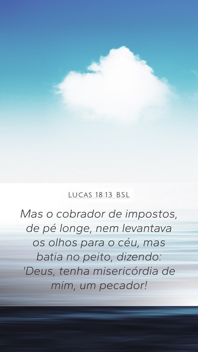 Lucas 18:13 BSL Bible Verse Image