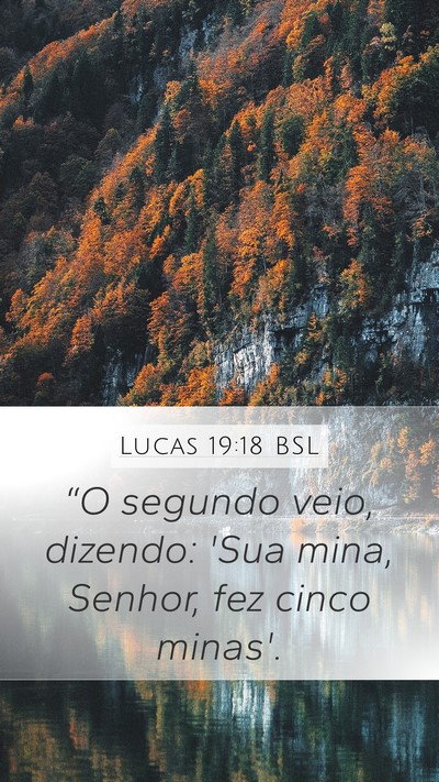 Lucas 19:18 BSL Bible Verse Image
