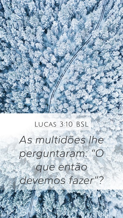 Lucas 3:10 BSL Mobile Phone Wallpaper - As multidões lhe perguntaram: “O que então - Mobile Bible Verse Wallpaper