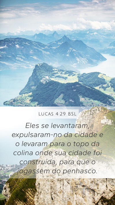 Lucas 4:29 BSL Bible Verse Image