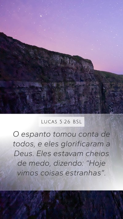 Lucas 5:26 BSL Bible Verse Image