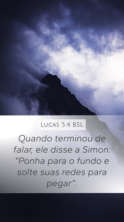 Lucas 5:4 BSL Bible Verse Image