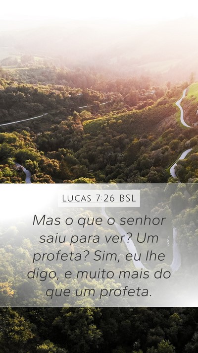 Lucas 7:26 BSL Bible Verse Image