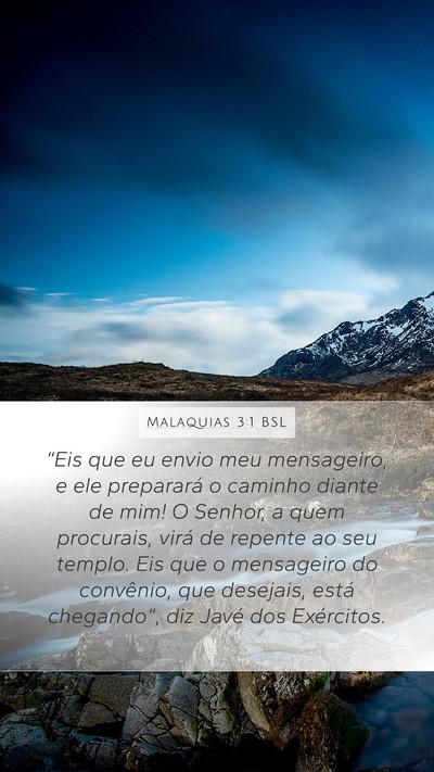 Malaquias 3:1 BSL Bible Verse Image