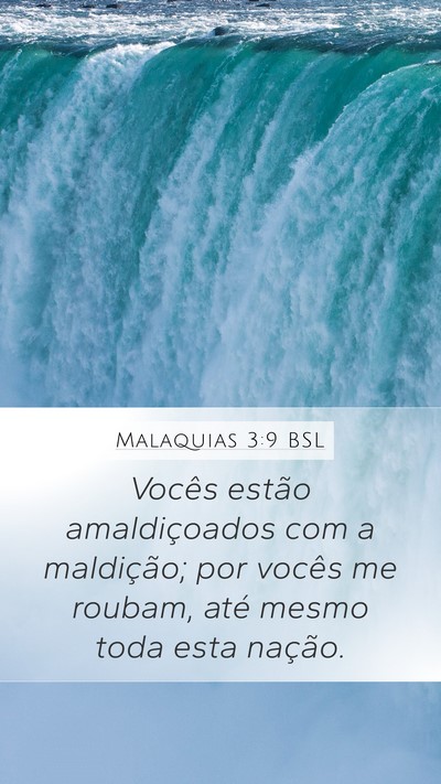 Malaquias 3:9 BSL Bible Verse Image