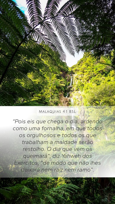 Malaquias 4:1 BSL Bible Verse Image