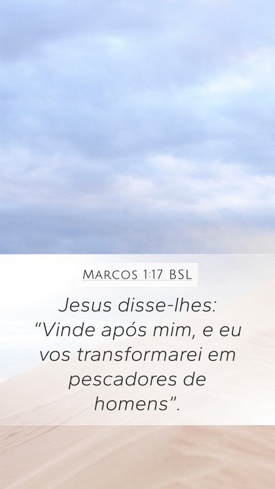 Marcos 1:17 BSL Bible Verse Image