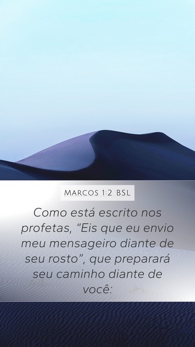 Marcos 1:2 BSL Bible Verse Image