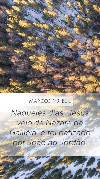 Marcos 1:9 BSL Bible Verse Image