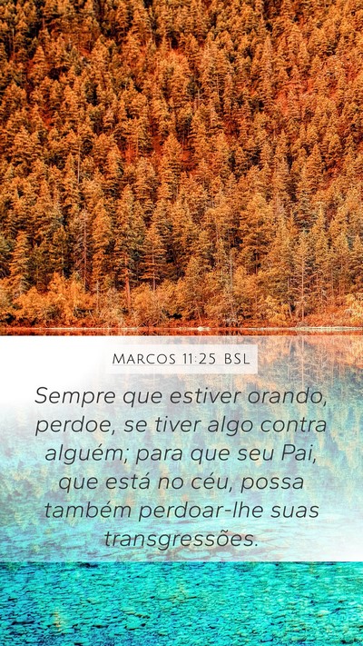 Marcos 11:25 BSL Bible Verse Image