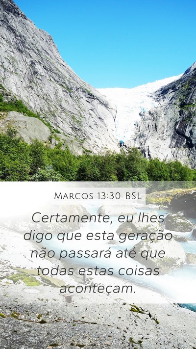 Marcos 13:30 BSL Bible Verse Image