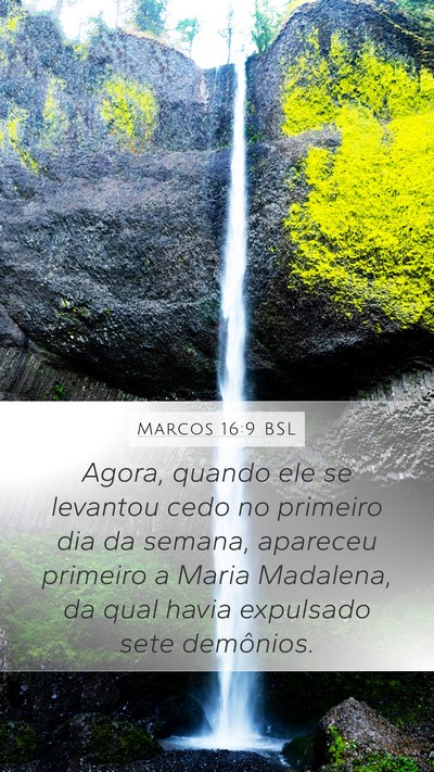 Marcos 16:9 BSL Bible Verse Image