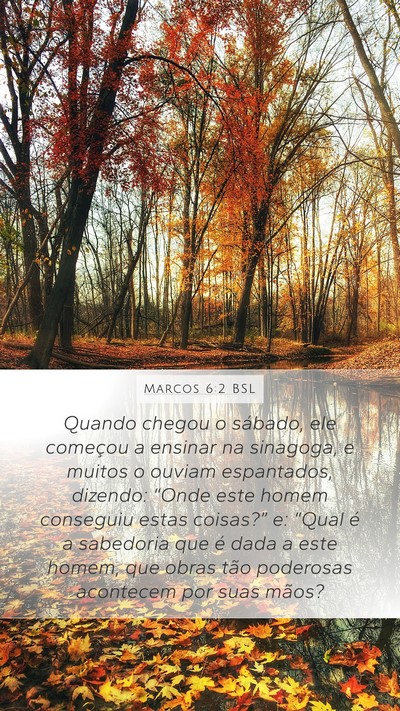 Marcos 6:2 BSL Bible Verse Image
