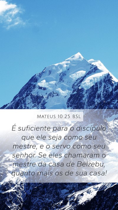 Mateus 10:25 BSL Bible Verse Image