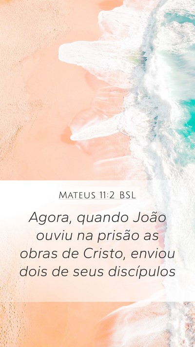 Mateus 11:2 BSL Bible Verse Image