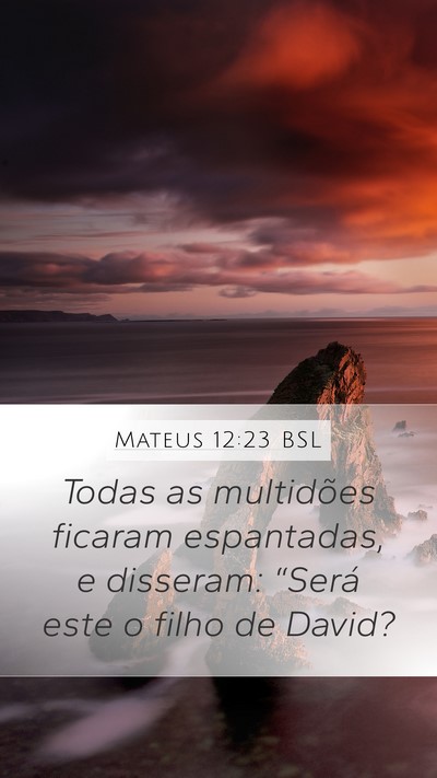 Mateus 12:23 BSL Bible Verse Image