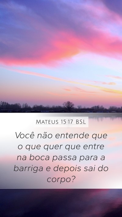 Mateus 15:17 BSL Bible Verse Image