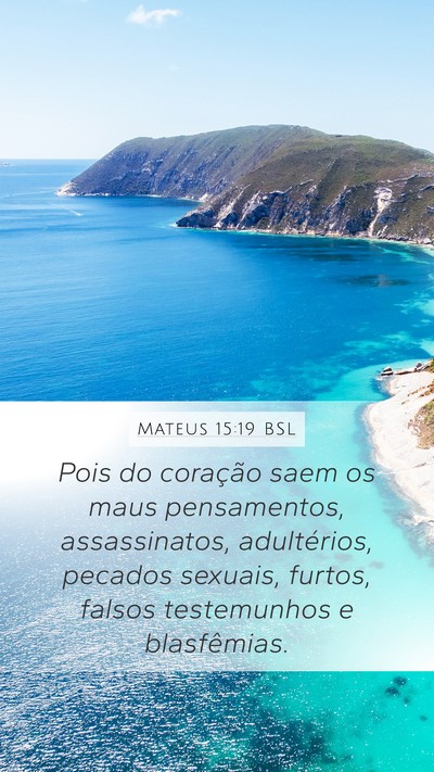 Mateus 15:19 BSL Bible Verse Image
