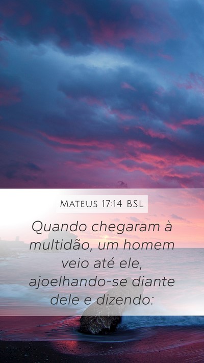 Mateus 17:14 BSL Bible Verse Image
