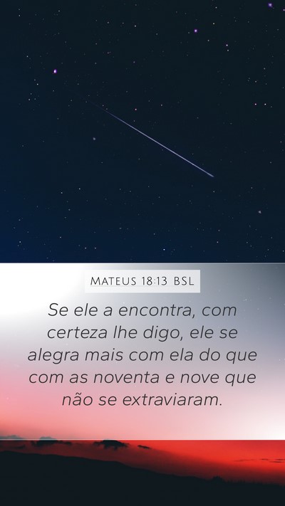 Mateus 18:13 BSL Bible Verse Image