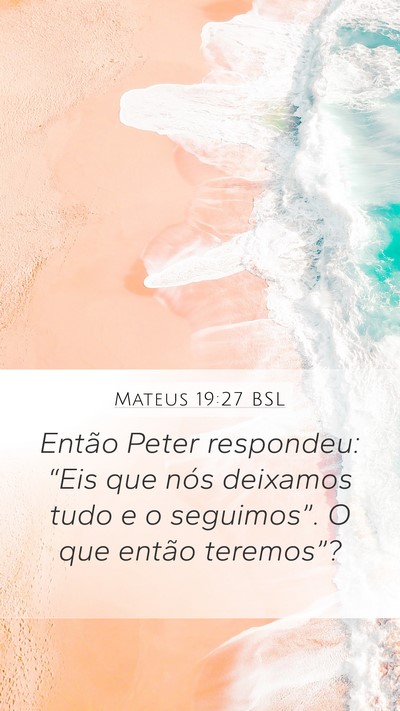 Mateus 19:27 BSL Bible Verse Image