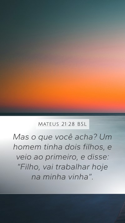Mateus 21:28 BSL Bible Verse Image