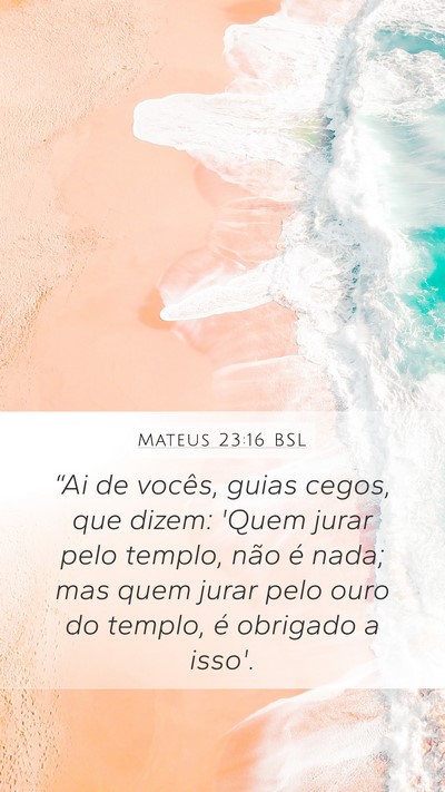 Mateus 23:16 BSL Bible Verse Image
