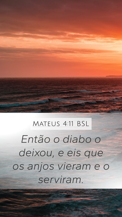 Mateus 4:11 BSL Bible Verse Image