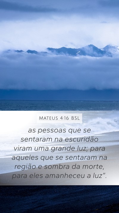 Mateus 4:16 BSL Bible Verse Image